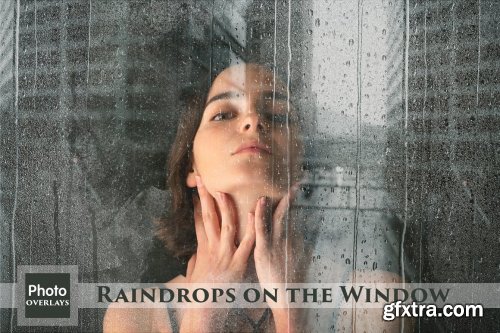 CreativeMarket - Raindrops on the Window Overlays 6521973