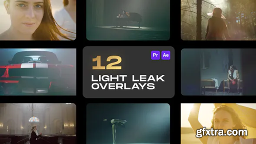 Videohive Light Leak Overlays 34535325