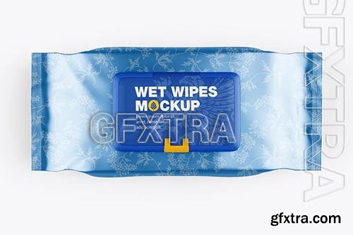 Glossy Wet Wipes Mockup WCV3RWU