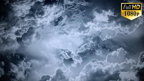 Videohive - Dark Clouds - Flight Through Clouds - 18843999