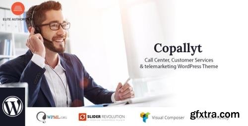 ThemeForest - Copallyt v3.8 - Call Center & Telemarketing WordPress Theme - 21062630