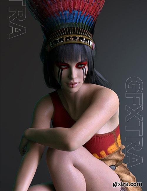 X-Fashion Native Set for Genesis 8 Females
