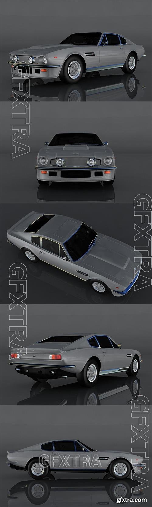 1977 Aston Martin Vantage 3D Model o93126