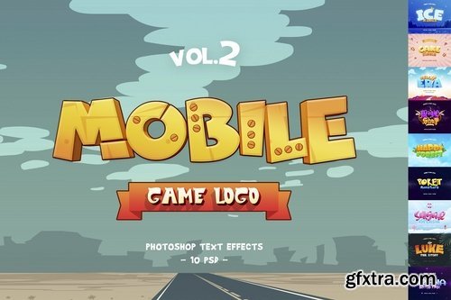 Mobile Game Text Effects vol 2