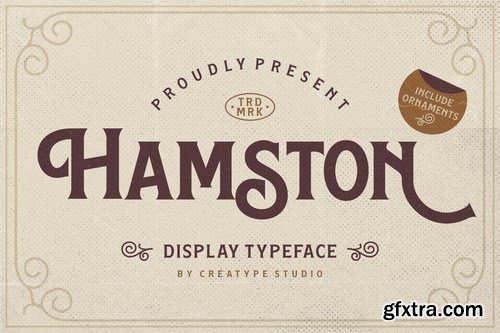 Hamston Display Vintage