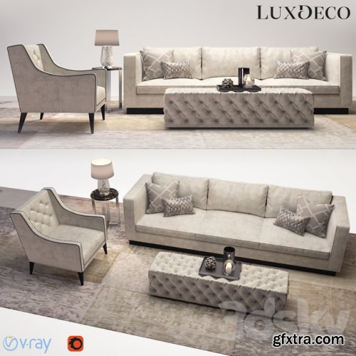 Luxdeco living room furniture set