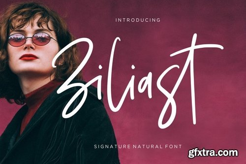 Ziliast Signature Natural Font