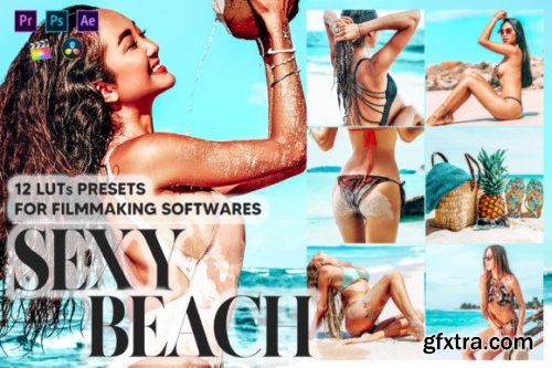 12 Sexy Beach Video LUTs Presets