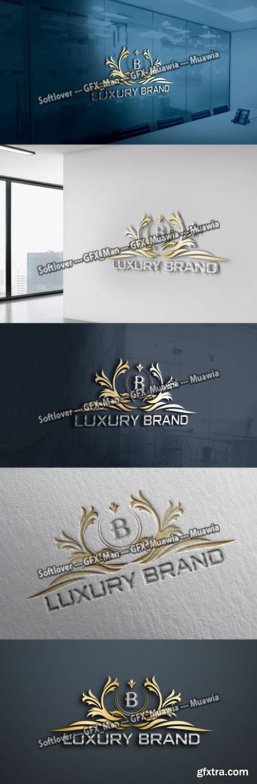 Luxury Logo PSD Template