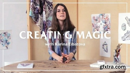 Magical Patterns: Simple Watercolors and Pencil Drawing