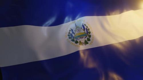 Videohive - El Salvador Flag - 36242137