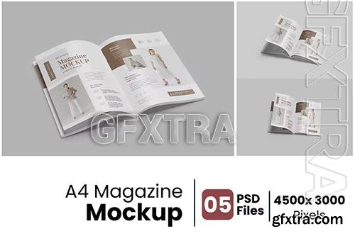 A4 Magazine Mockup 02 AQVT7GL
