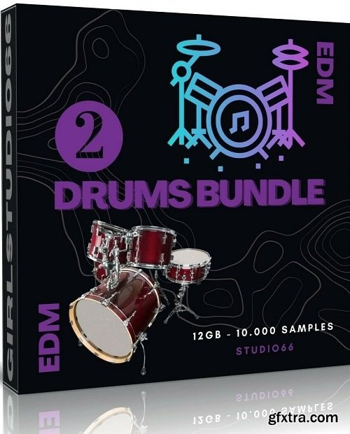 EDM Beats and Drum Loops Bundle Two 10000 Samples WAV