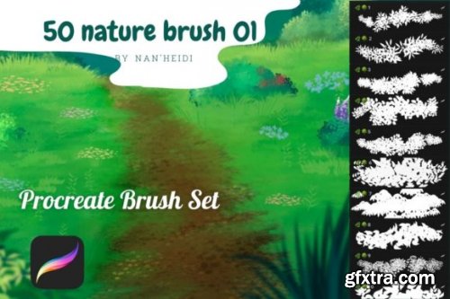 Natural Procreate Brushes