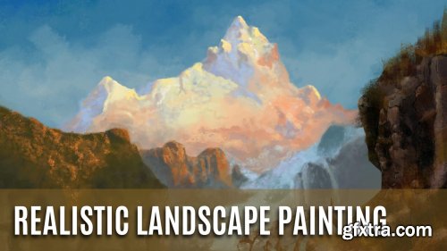 How To Paint Realistic Landscapes Digitally: MasterStudy in Adobe Photoshop