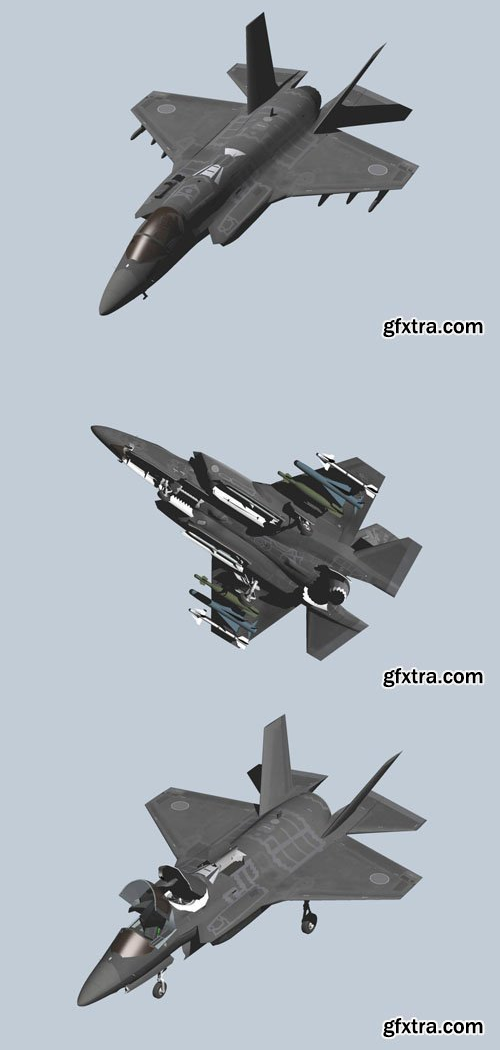 F-35B Lockheed Martin 3D Model