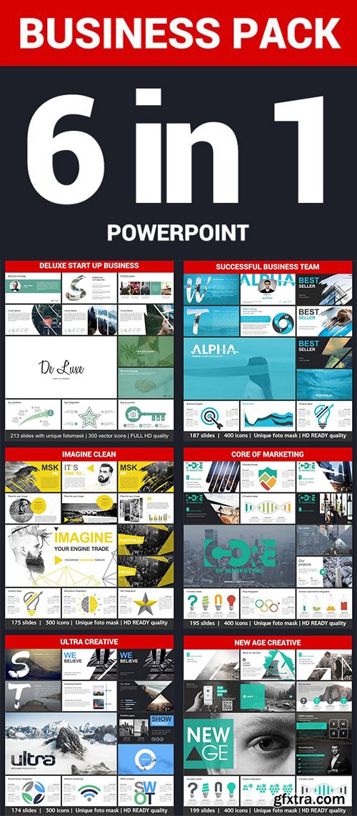 Graphicriver - Business Pack Powerpoint 19301035