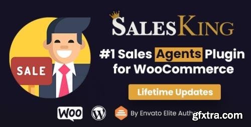 CodeCanyon - SalesKing v1.3.9 - Ultimate Sales Team, Agents & Reps Plugin for WooCommerce - 33154631