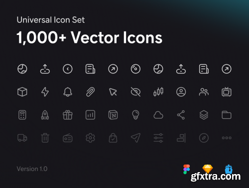 Universal Icon Set | 1,000+ Icons
