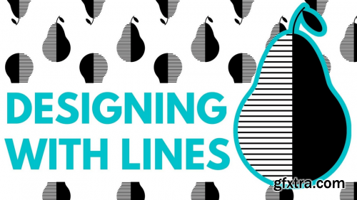 Design with Lines in Illustrator - Make Saleable Shapes & Patterns - Graphic Design for Lunch™