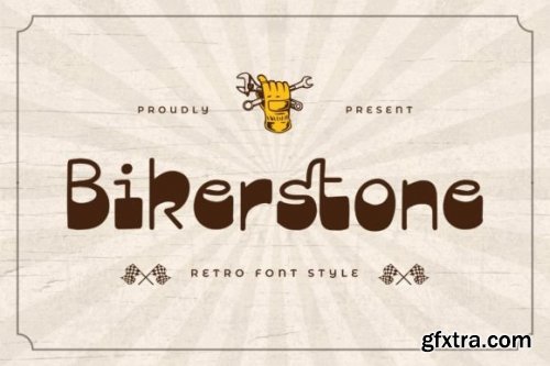 Bikerstone Font