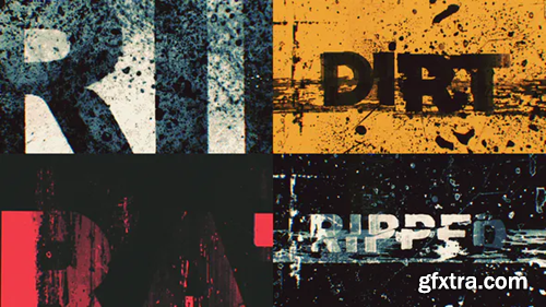 Videohive Ripped Grunge Title Opener 25550022