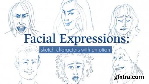 Facial Expressions: Sketch Characters with Emotion