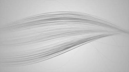 Videohive - Abstract Gray Lines Moving Slowly - 38951231