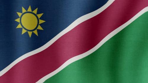 Videohive - The National Flag of Namibia - 38995357