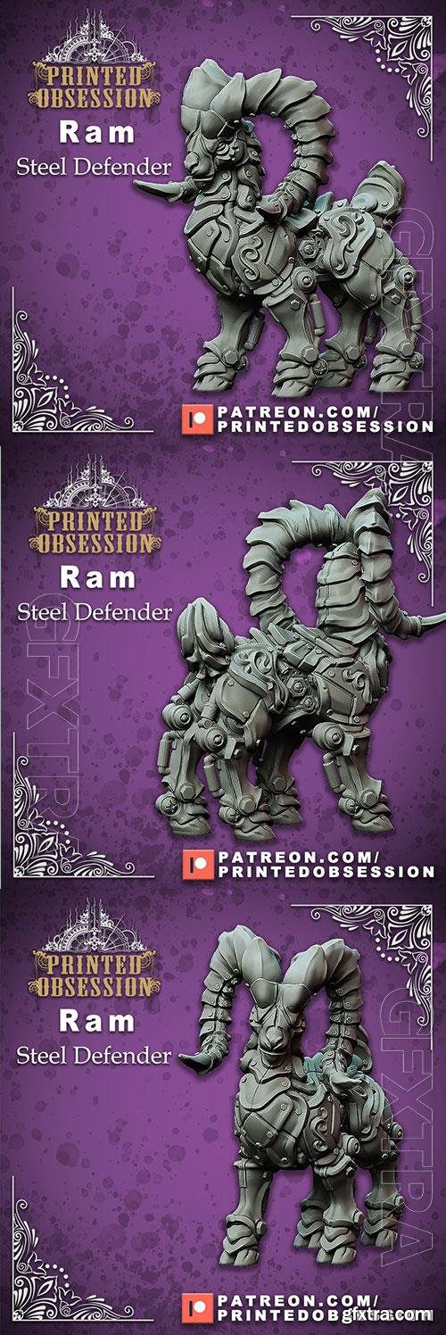Ram - Steel Defender 3D Print
