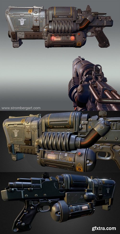 Wolfenstein Weapon 3D Model