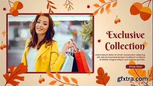 Videohive Autumn Fashion Sale Promo 39610893