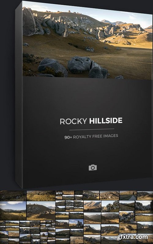 Photobash - Rocky Hillside