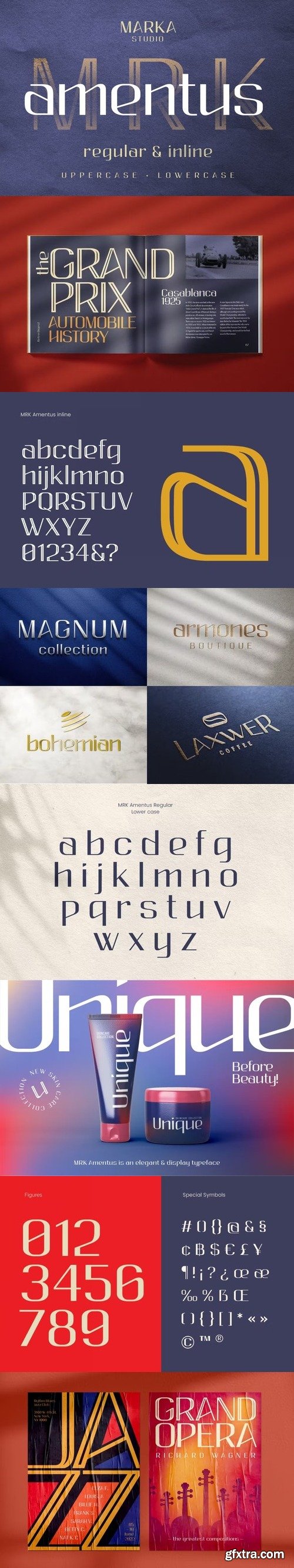 MRK Amentus Elegant Sans-Serif Font