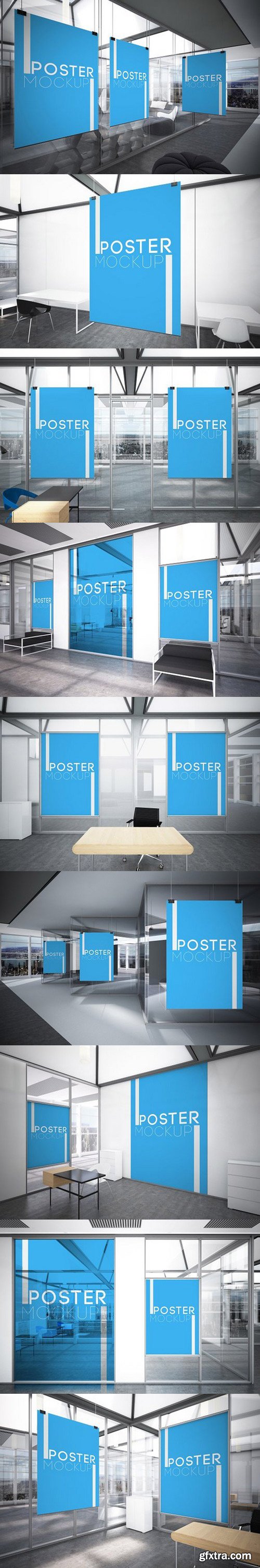 Office Posters Mockups