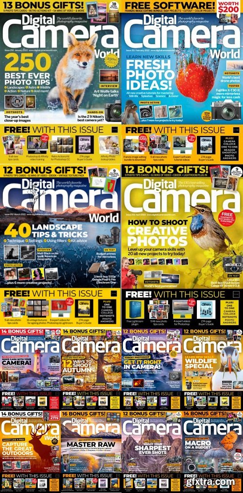 Digital Camera World - 2022 Full Year Issues Collection