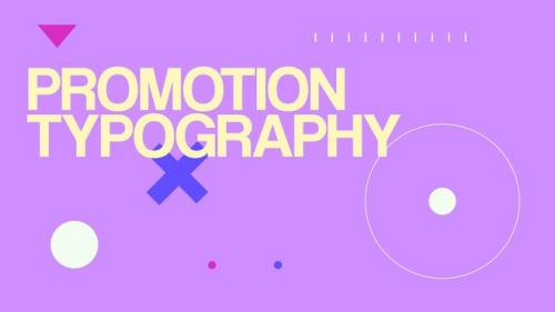 MotionArray - Promotion Typography - 1208648