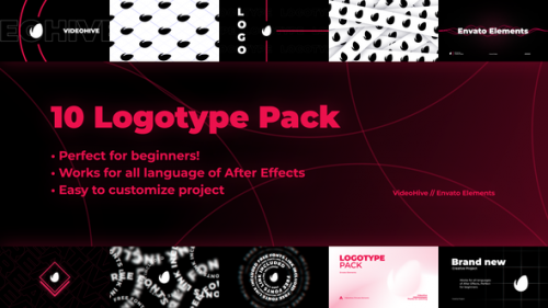 Videohive - 10 Nice Logotype Pack | Premiere Pro - 41644860