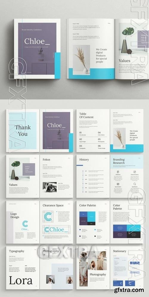 Brand Guideline Layout 512656707