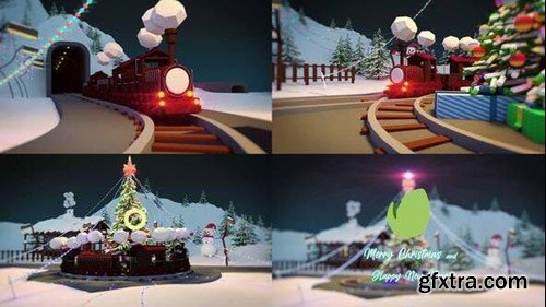 Videohive Christmas Train 42139701