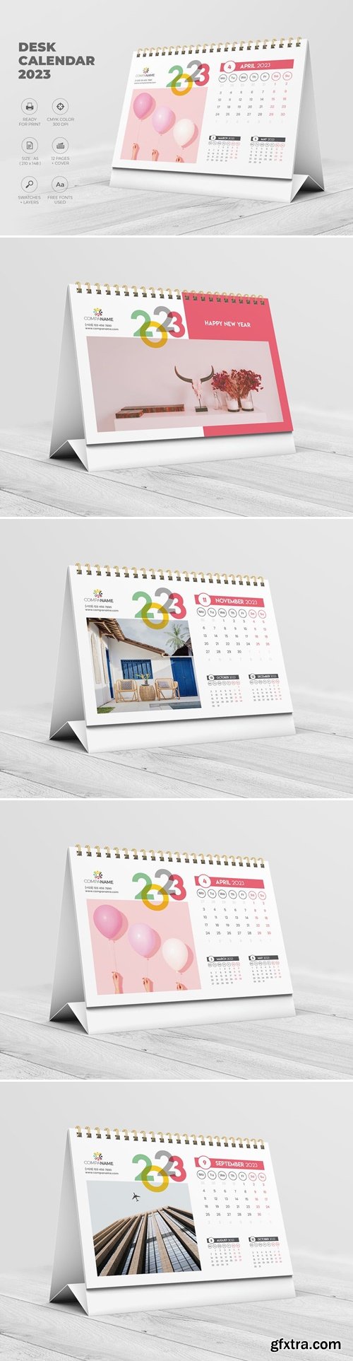 Creative Desk Calendar 2023 HP65R32