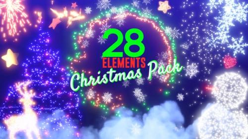 Videohive - Christmas Pack - 42498748