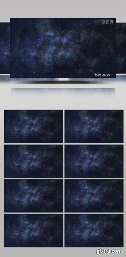 8K Cosmic Heaven Star Empty Nebula Super HD Background Video 5891173