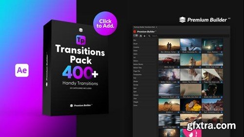Videohive Transitions Pack 42736354