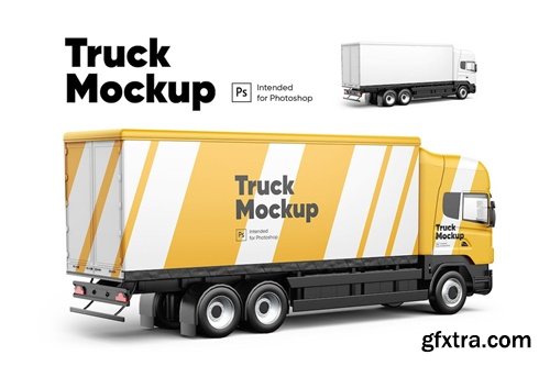 Truck Mockup DUXC8Q4