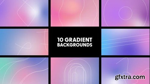Videohive Gradient Backgrounds 42963815