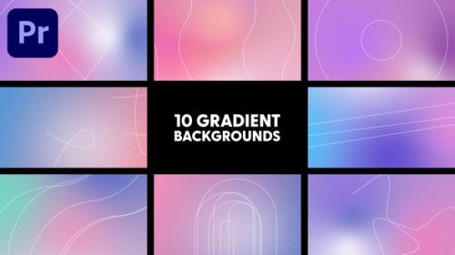 Videohive - Gradient Backgrounds - 42963825