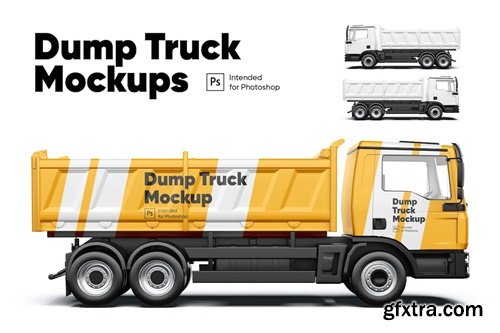 Dump Truck Mockups 8ND9UMX