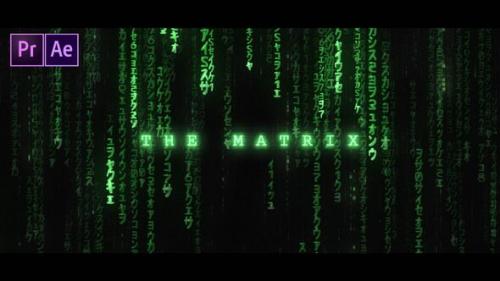 Videohive - The Matrix Opener - 43274063