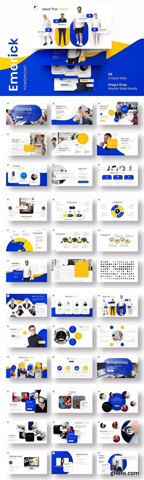 Emerick Business PowerPoint Template J5ZPY5X